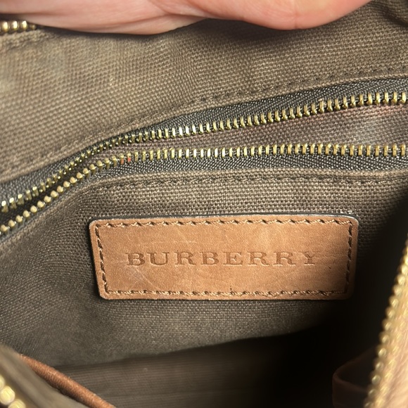USED BURBERRY SMALL HANDBAG 👝🥰 ORIGINAL 🏷️ - Picture 8 of 8